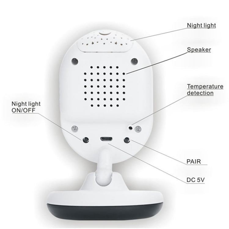 BM-SP820 2.4 inch LCD 2.4GHz Wireless Surveillance Camera Baby Monitor with 7-IR LED Night Vision, Two Way Voice Talk, BM-SP820 BM-SP820 2.4 inch LCD 2.4GHz Wireless Surveillance Camera Baby Monitor with 7-IR LED Night Vision, Two Way Voice Talk, BM-SP820